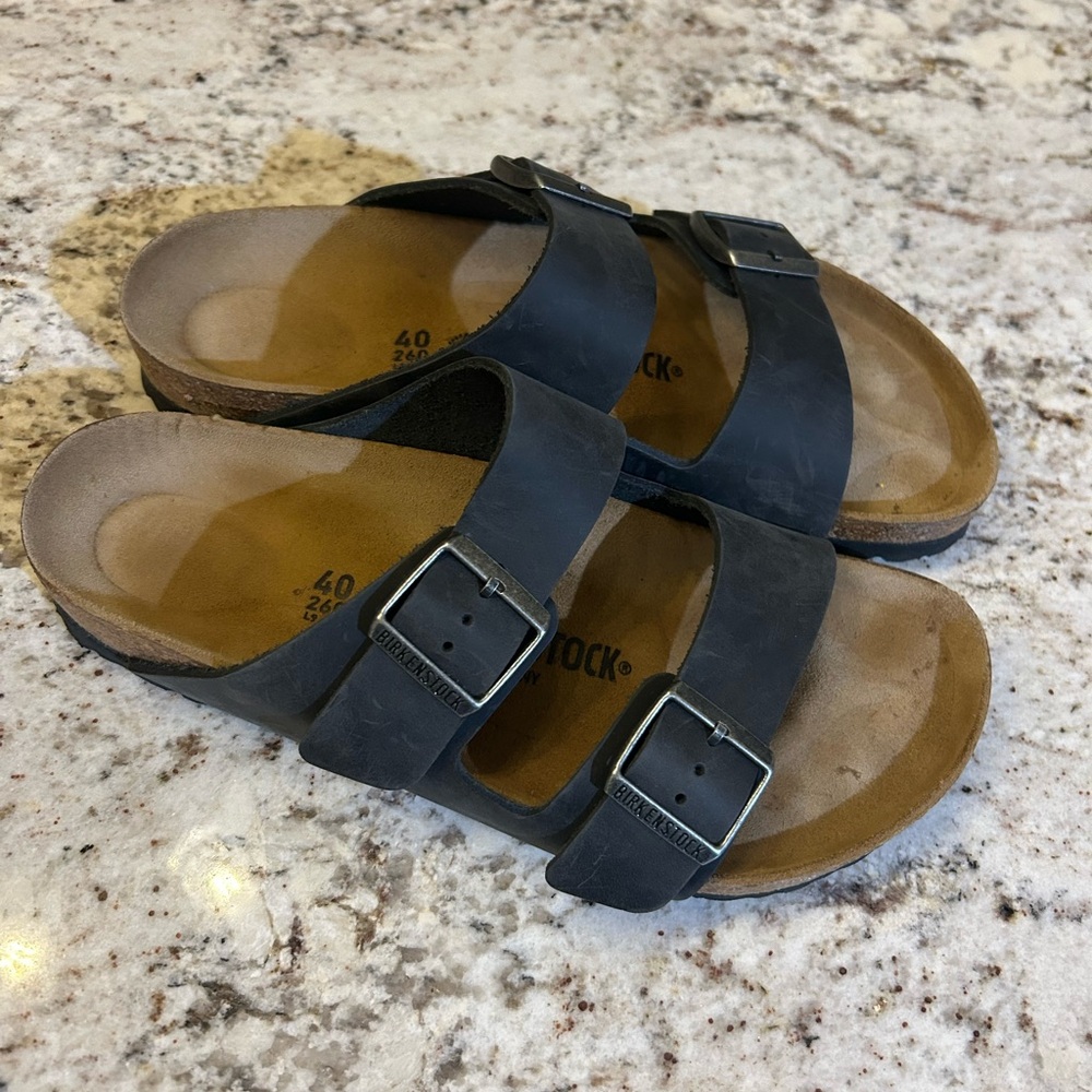 Birkenstock Black Double Strap Sandals